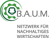 Wir sind Mitglied im Netzwerk B.A.U.M, Netzwerk für nachhaltiges Wirtschaften